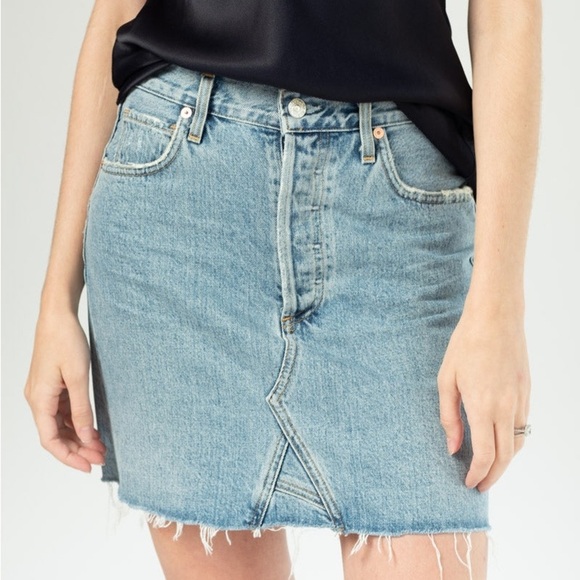 Citizens Of Humanity Dresses & Skirts - Citizens Of Humanity Astrid Mini Skirt in Archive High waisted